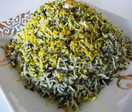 سبزی پلو