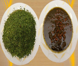 سبزی قورمه سبزی
